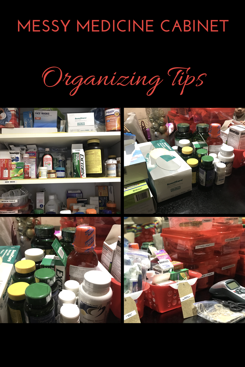 Messy Medicine Cabinet Organizing Tips